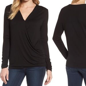 Bobeau Wrap Top